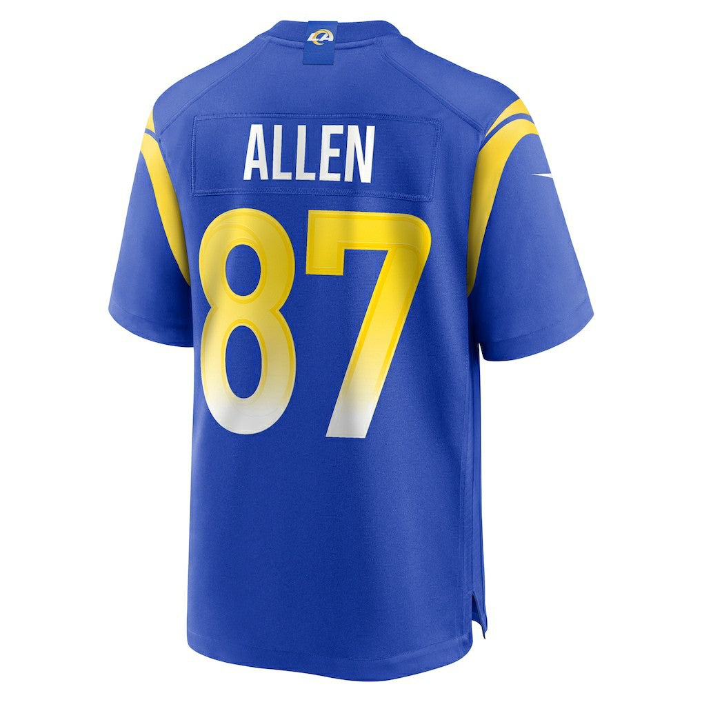 Nike Davis Allen Los Angeles Rams Home Game Jersey Royal