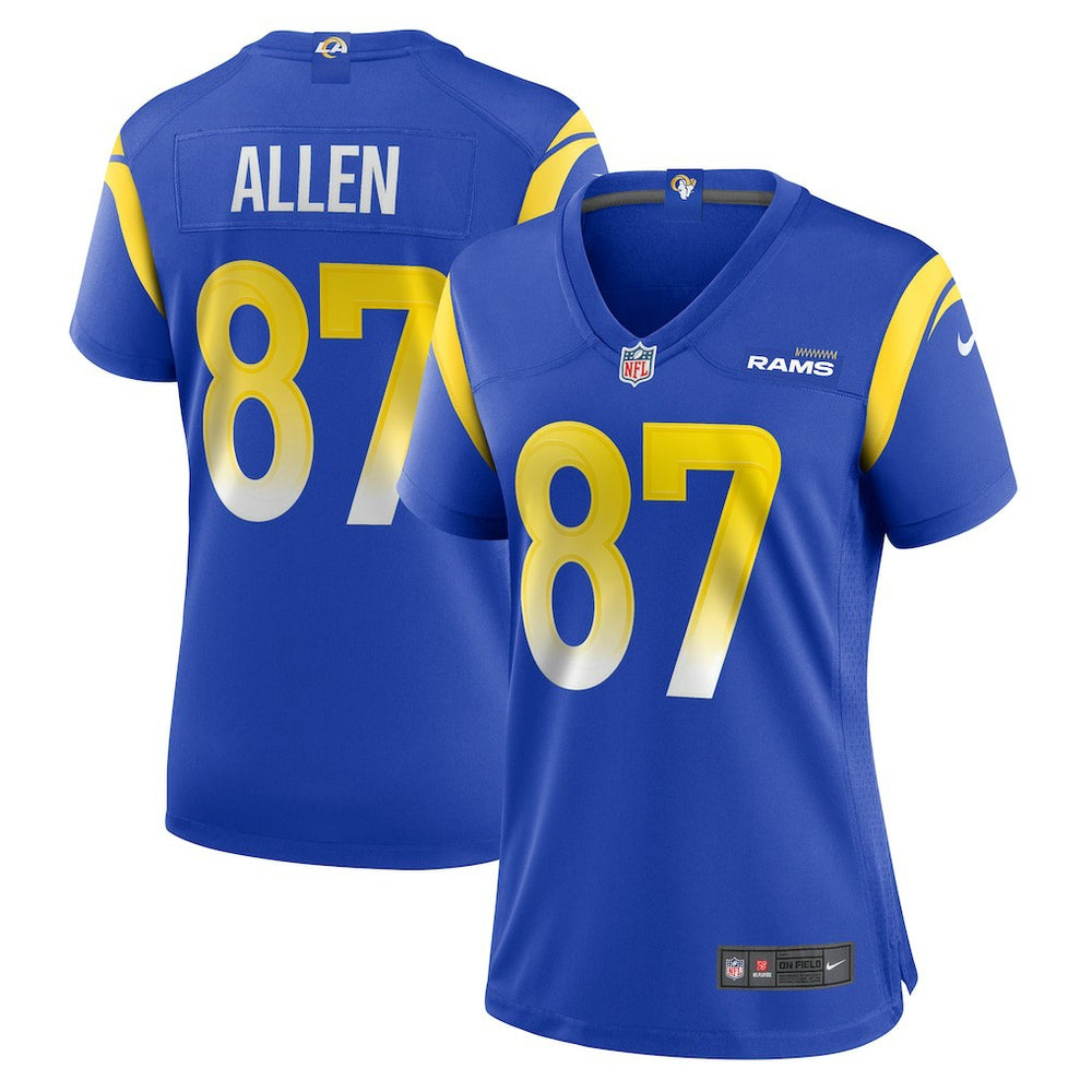 Nike Davis Allen Los Angeles Rams Women's Home Game Jersey Royal