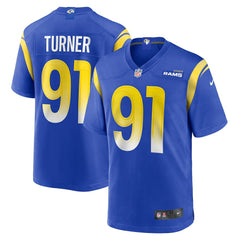 Nike Kobie Turner Los Angeles Rams Home Game Jersey Royal
