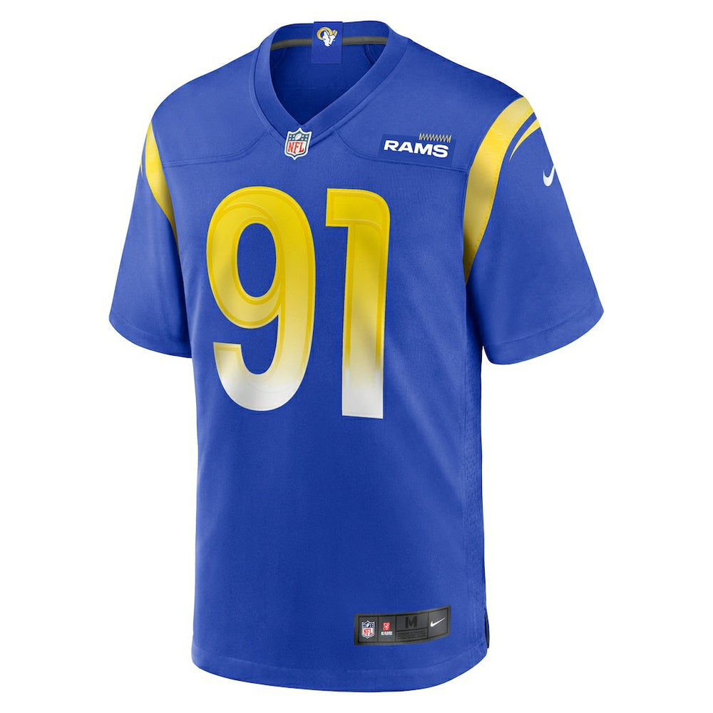 Nike Kobie Turner Los Angeles Rams Home Game Jersey Royal