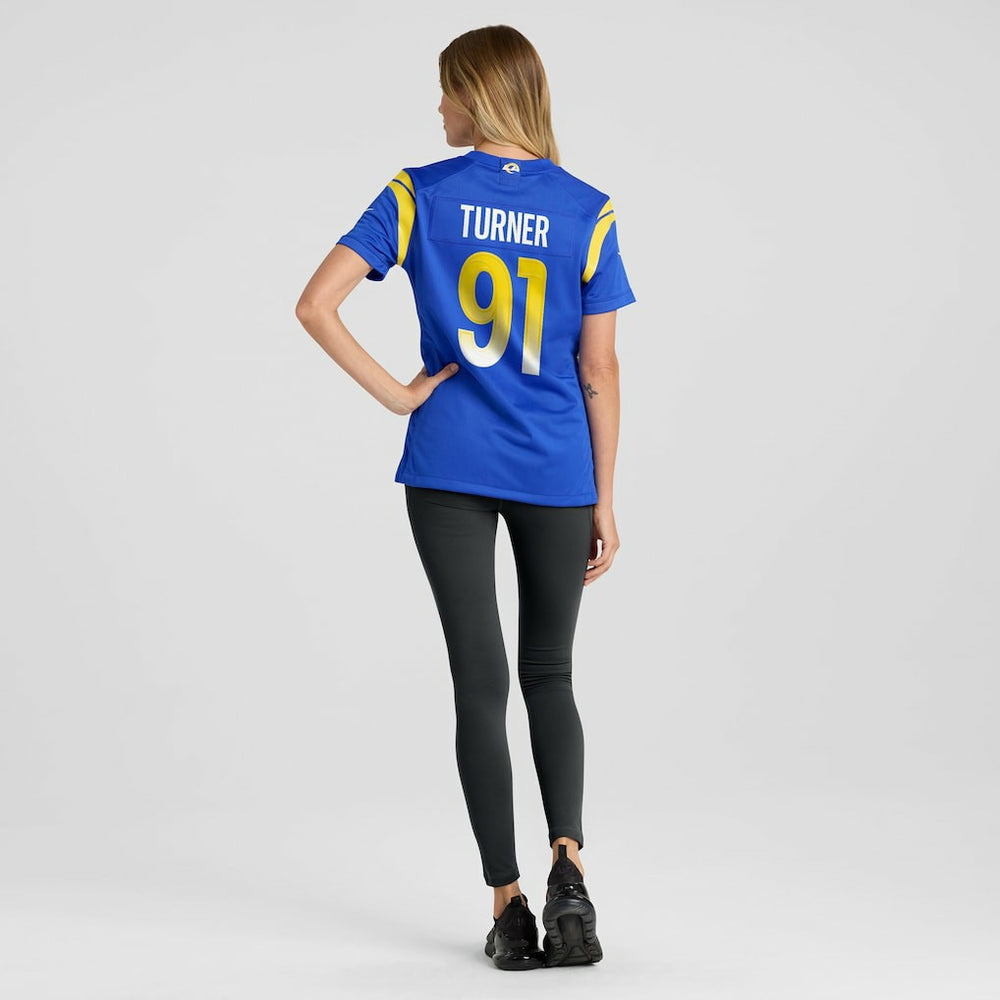 Nike Kobie Turner Los Angeles Rams Women's Home Game Jersey Royal
