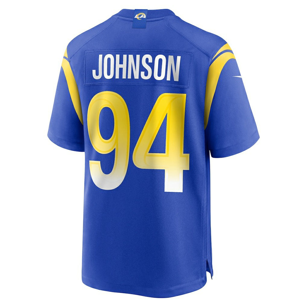 Nike Desjuan Johnson Los Angeles Rams Home Game Jersey Royal