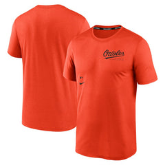 Baltimore Orioles Nike Authentic Collection Early Work Tri-Blend Performance T-Shirt - Orange - Nike on Sale