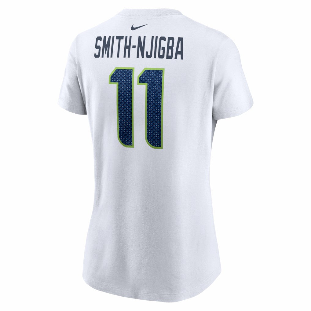 Nike Jaxon Smith-Njigba Seattle Seahawks Women's Player Name & Number T-Shirt White