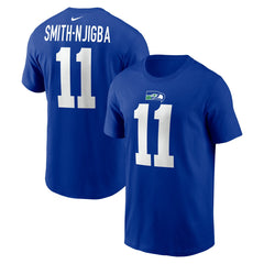 Nike Jaxon Smith-Njigba Seattle Seahawks Player Name & Number T-Shirt Royal