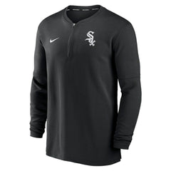 Chicago White Sox Nike Authentic Collection Game Time Performance Quarter-Zip Top - Black - Nike Lifestyle