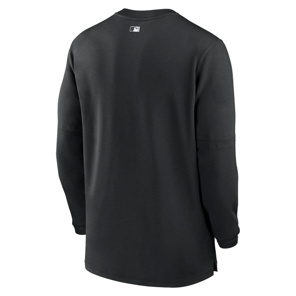 Chicago White Sox Nike Authentic Collection Game Time Performance Quarter-Zip Top - Black - Nike Lifestyle