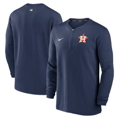 Houston Astros Nike Authentic Collection Game Time Performance Quarter-Zip Top - Navy - Nike Sale