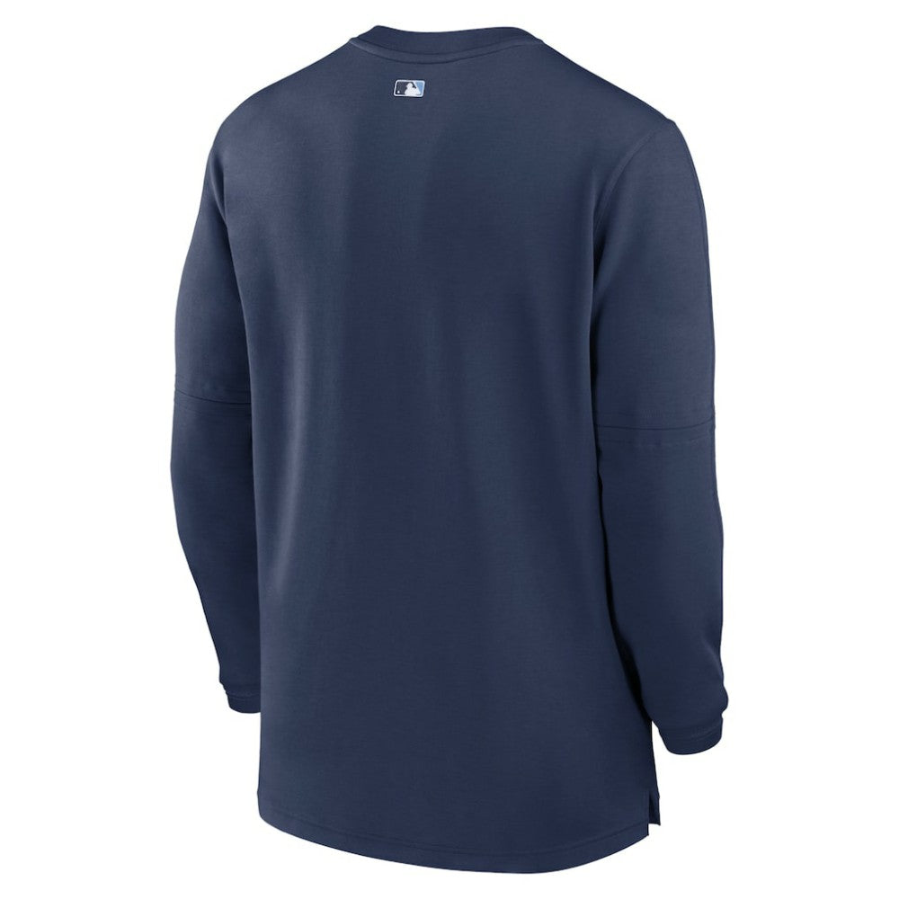 Tampa Bay Rays Nike Authentic Collection Game Time Performance Quarter-Zip Top - Navy - Nike Online