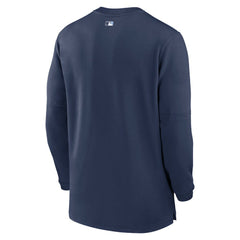 Tampa Bay Rays Nike Authentic Collection Game Time Performance Quarter-Zip Top - Navy - Nike Online
