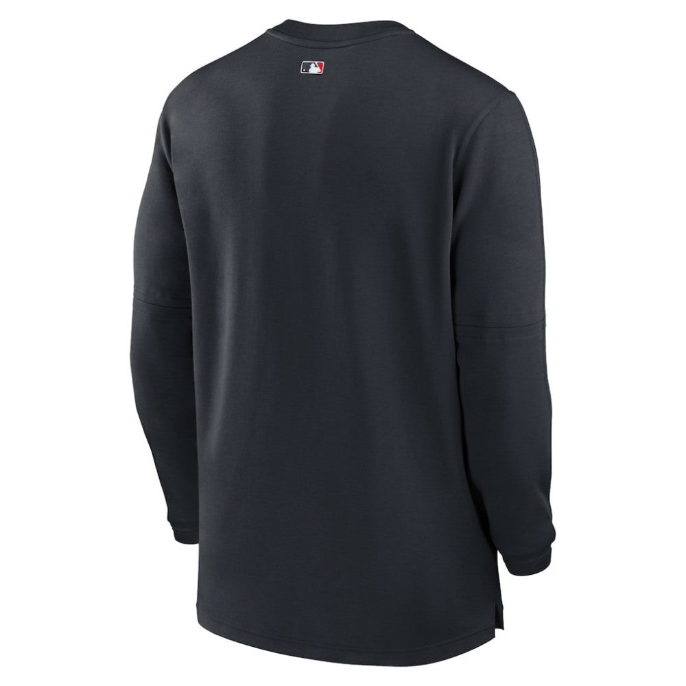 Minnesota Twins Nike Authentic Collection Game Time Performance Quarter-Zip Top - Navy - Nike Online