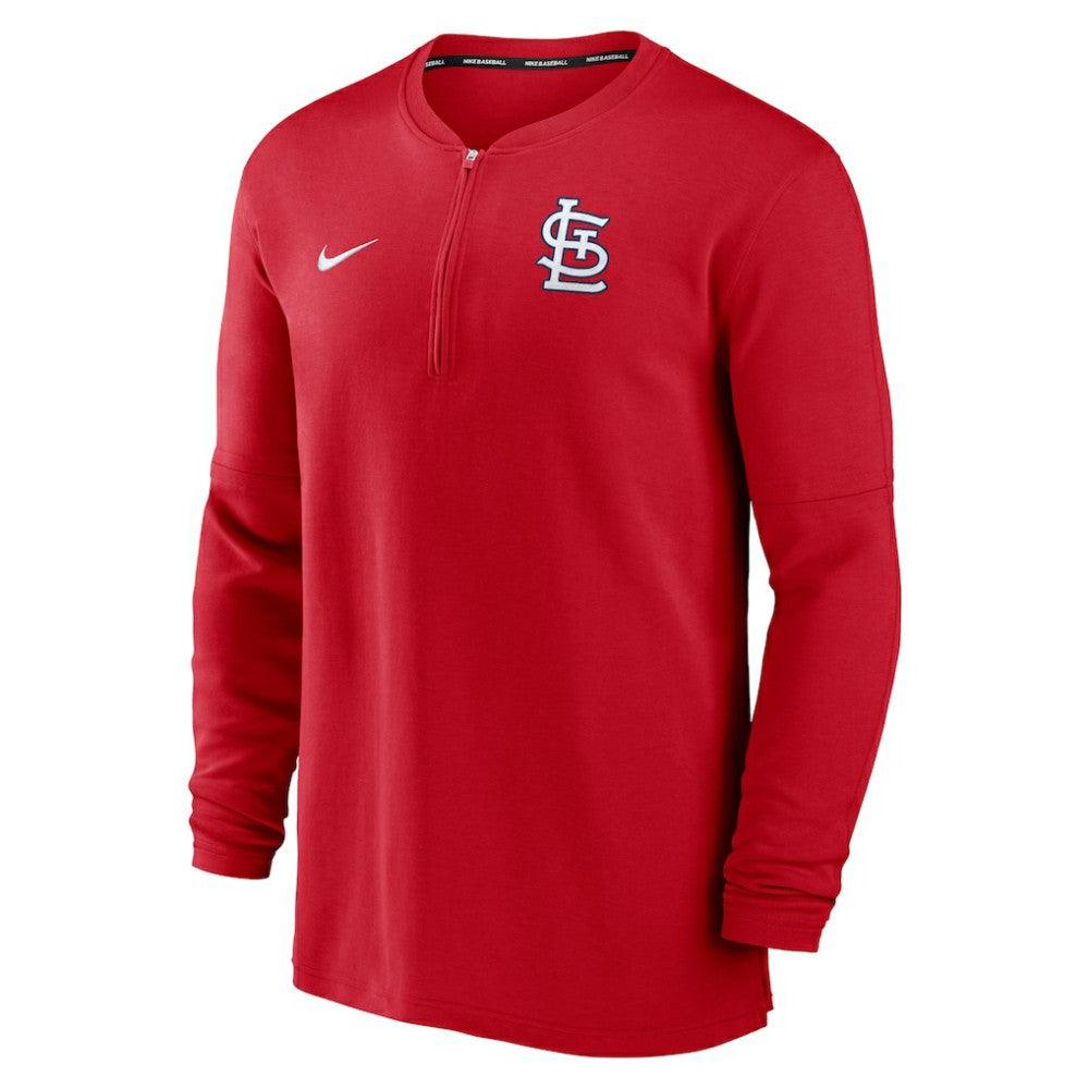 St. Louis Cardinals Nike Authentic Collection Game Time Performance Quarter-Zip Top - Red - Nike Sale