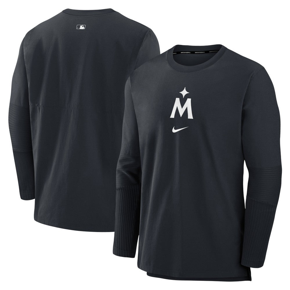Minnesota Twins Nike Authentic Collection Player Dri-FIT Lightweight Pullover - Navy - Nike Sale