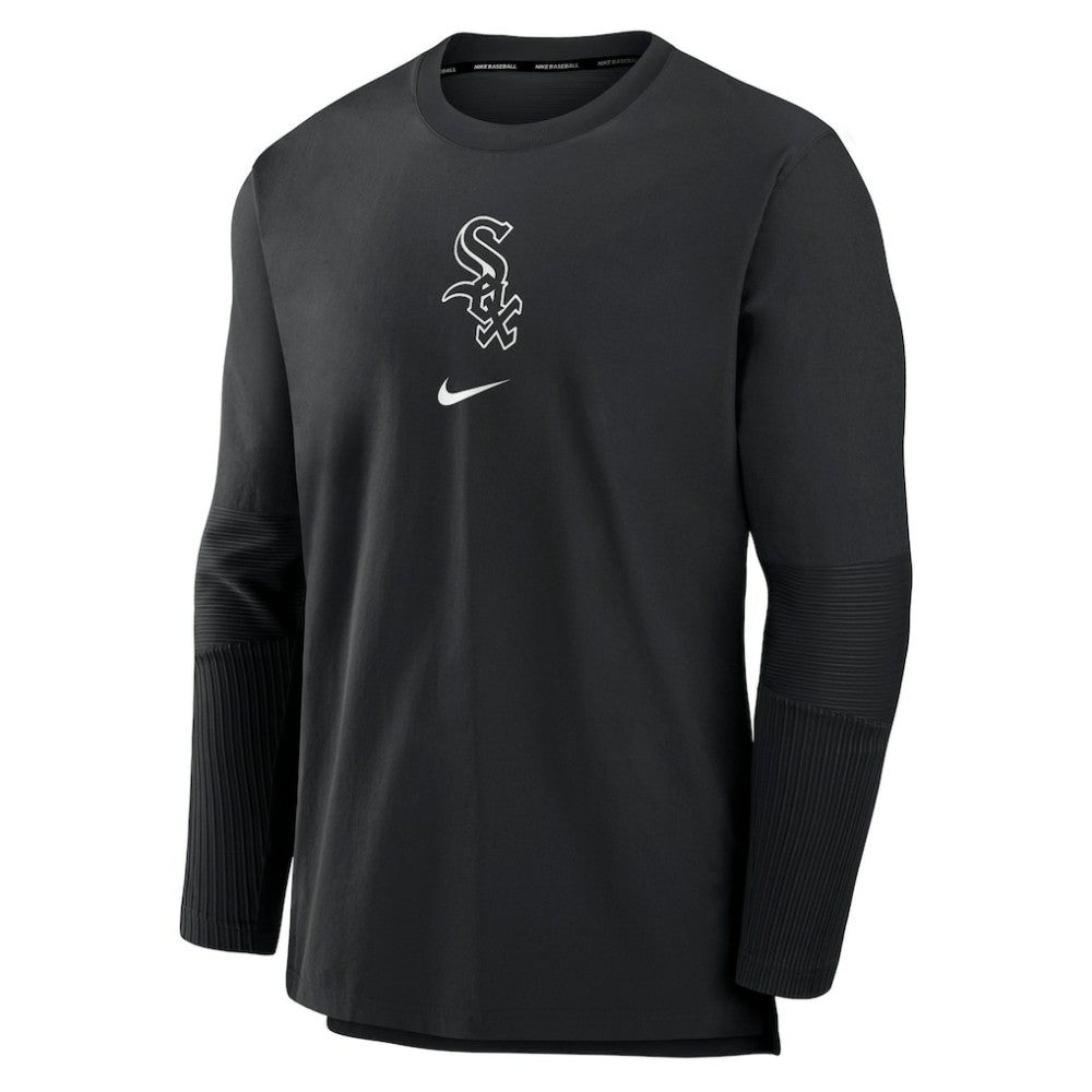 Chicago White Sox Nike Authentic Collection Player Dri-FIT Lightweight Pullover - Black - Nike Sale