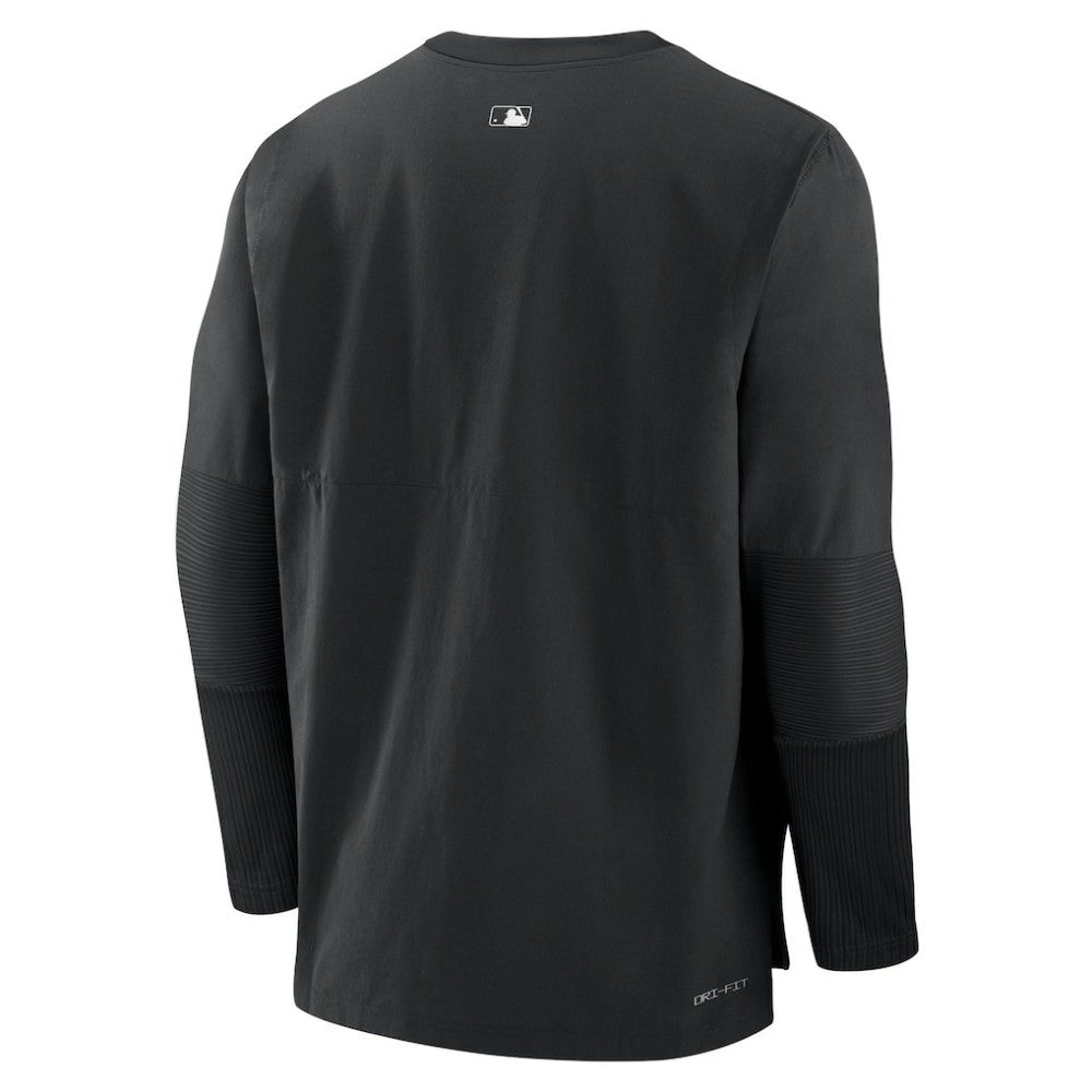 Chicago White Sox Nike Authentic Collection Player Dri-FIT Lightweight Pullover - Black - Nike Sale
