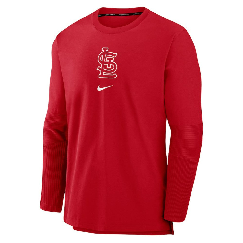 St. Louis Cardinals Nike Authentic Collection Player Dri-FIT Lightweight Pullover - Red - Nike Discount