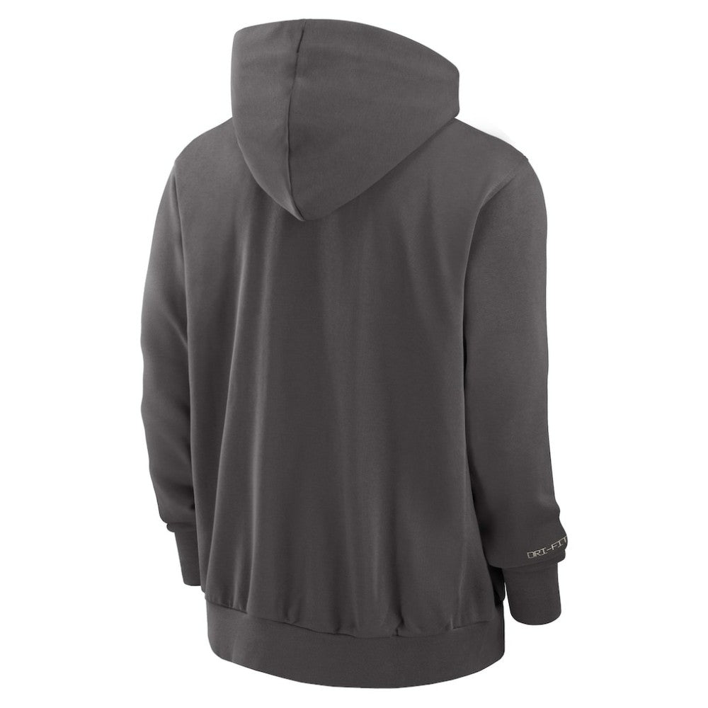 Tampa Bay Rays Nike Authentic Collection Travel Player Performance Full-Zip Hoodie - Charcoal - Nike Online