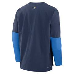 Minnesota Twins Nike Authentic Collection Player Dri-FIT Lightweight Pullover - Navy - Nike Discount
