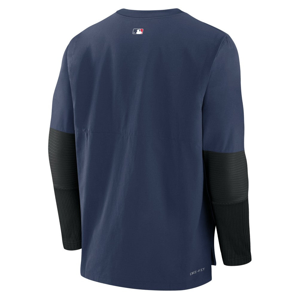 St. Louis Cardinals Nike Authentic Collection Player Dri-FIT Lightweight Pullover - Navy - Nike Discount