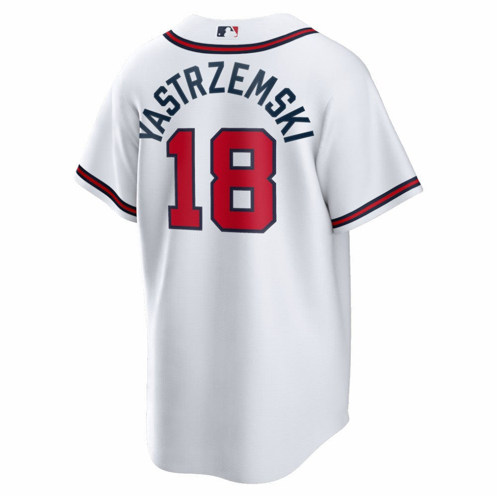 Mike Yastrzemski Atlanta Braves Nike Replica Jersey - White - Nike Sale