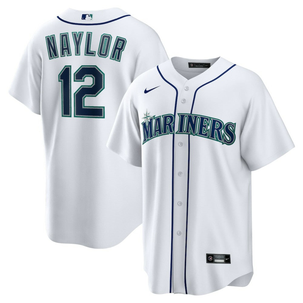 Josh Naylor Seattle Mariners Nike Home Replica Jersey - White - Nike Lifestyle