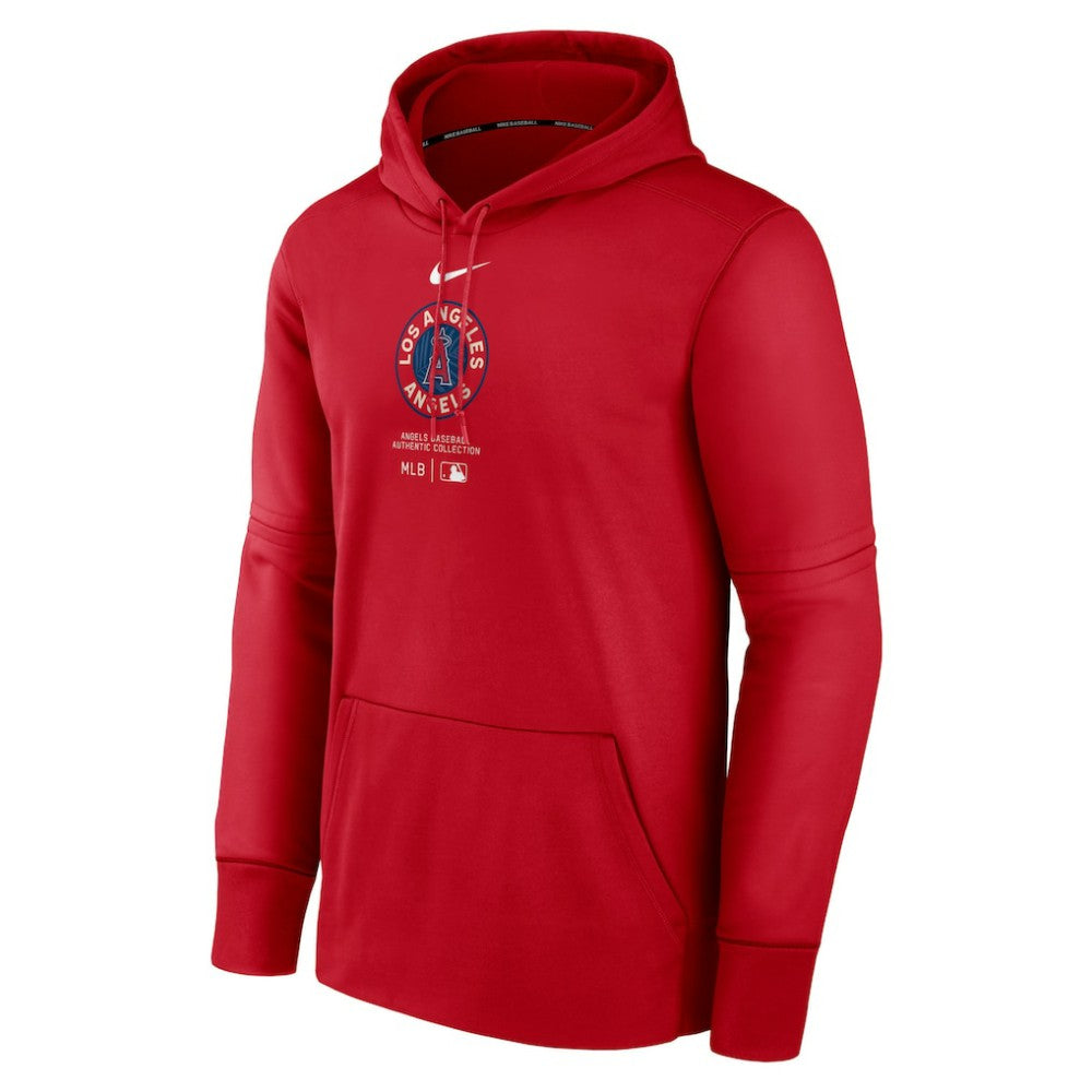 Los Angeles Angels Nike Authentic Collection City Connect Practice Performance Pullover Hoodie - Red - Nike Discount