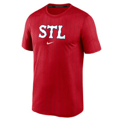 St. Louis Cardinals Nike 2024 City Connect Authentic Collection Practice Velocity Performance T-Shirt - Red - Nike Sale