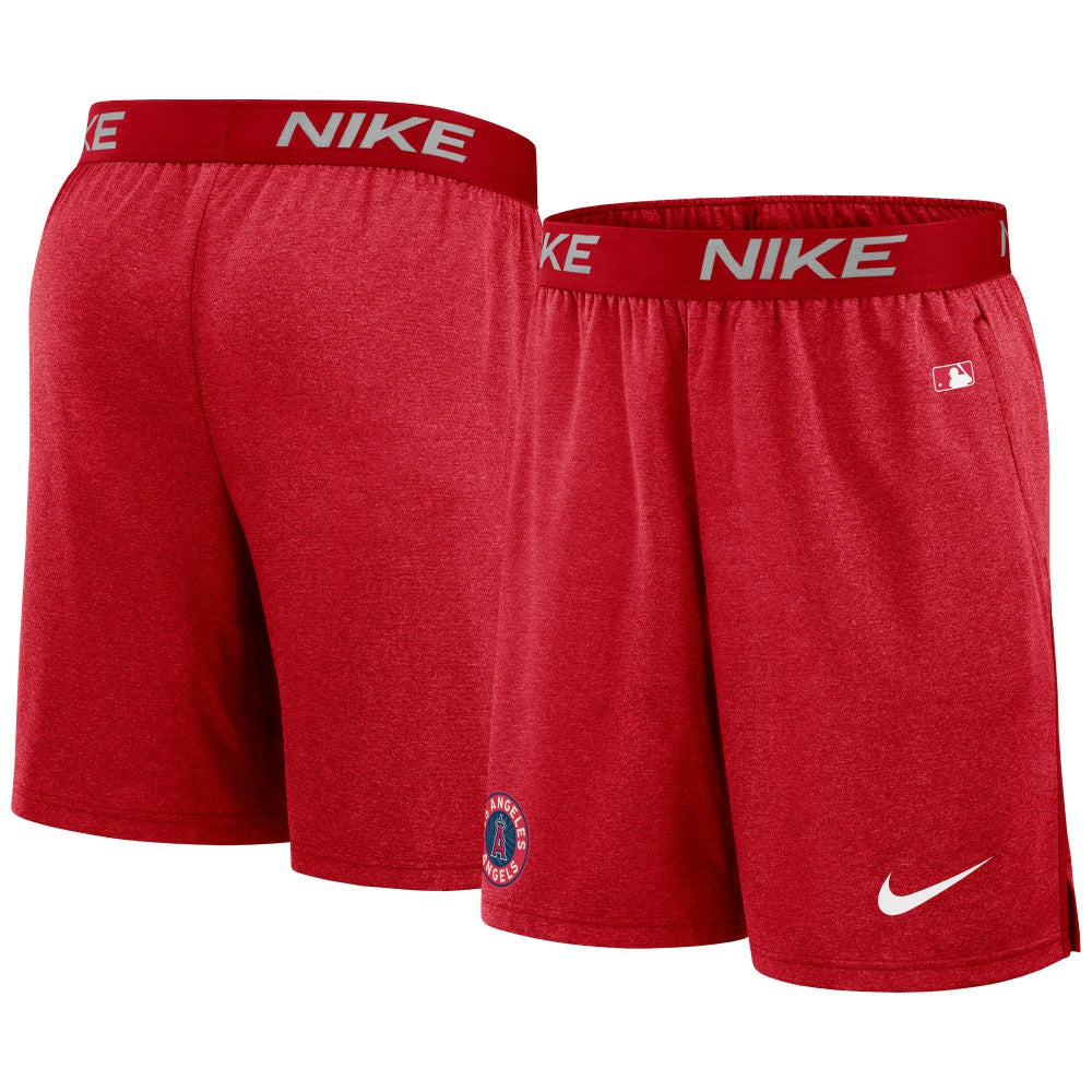 Los Angeles Angels Nike City Connect Authentic Collection Performance Practice Shorts - Red - Nike Lifestyle