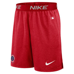 Los Angeles Angels Nike City Connect Authentic Collection Performance Practice Shorts - Red - Nike Lifestyle