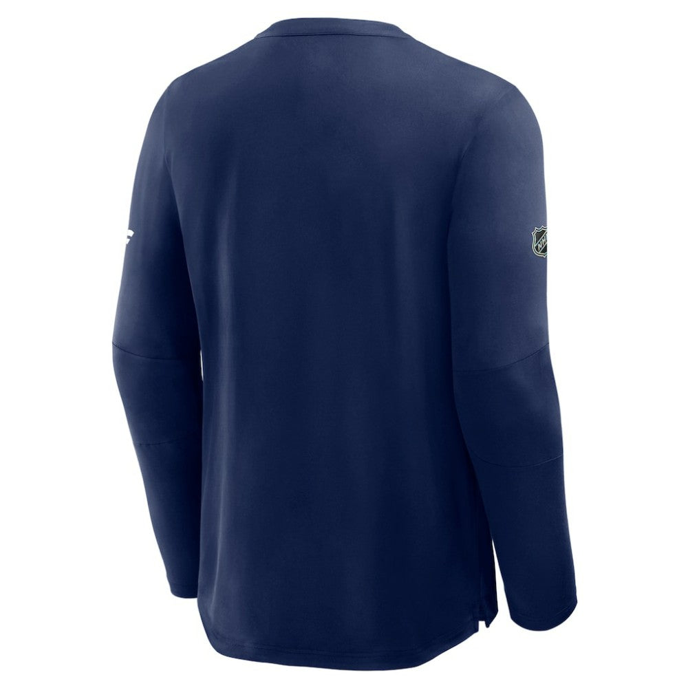 Florida Panthers Fanatics Authentic Pro Rink Tech Long Sleeve T-Shirt - Navy - NHL 2001469088