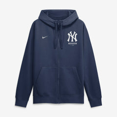 New York Yankees Nike Primetime Lockup Full-Zip Hoodie - Navy - Nike Online