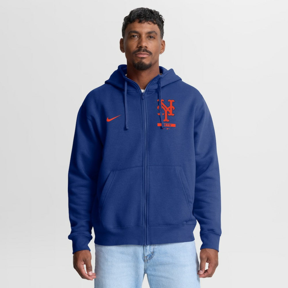 New York Mets Nike Primetime Lockup Full-Zip Hoodie - Royal - Nike Discount