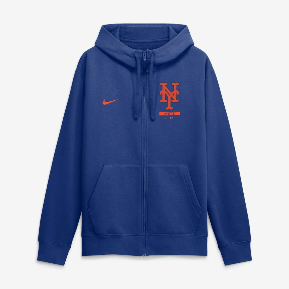New York Mets Nike Primetime Lockup Full-Zip Hoodie - Royal - Nike Discount
