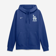 Los Angeles Dodgers Nike Primetime Lockup Full-Zip Hoodie - Royal - Nike Discount