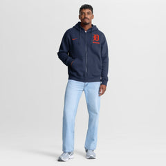 Detroit Tigers Nike Primetime Lockup Full-Zip Hoodie - Navy - Nike on Sale