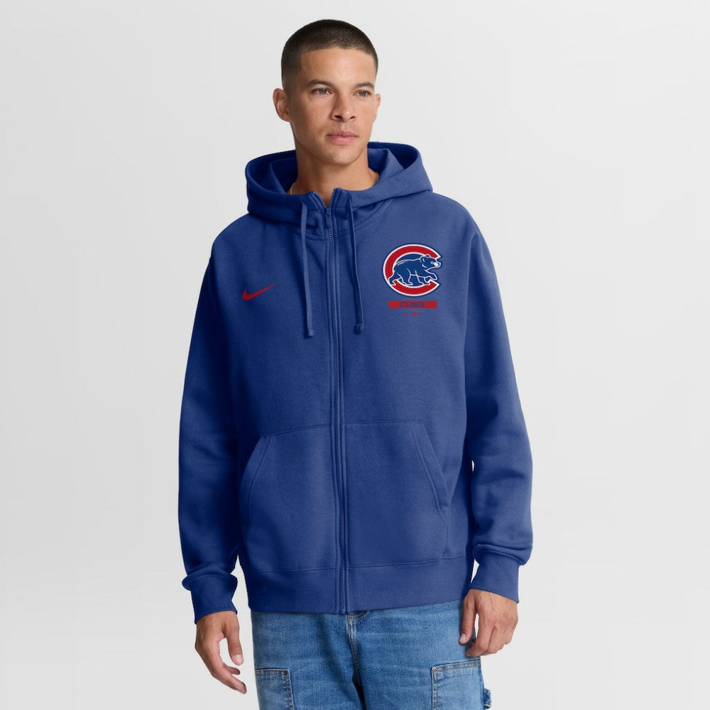 Chicago Cubs Nike Primetime Lockup Full-Zip Hoodie - Royal - Nike Sale