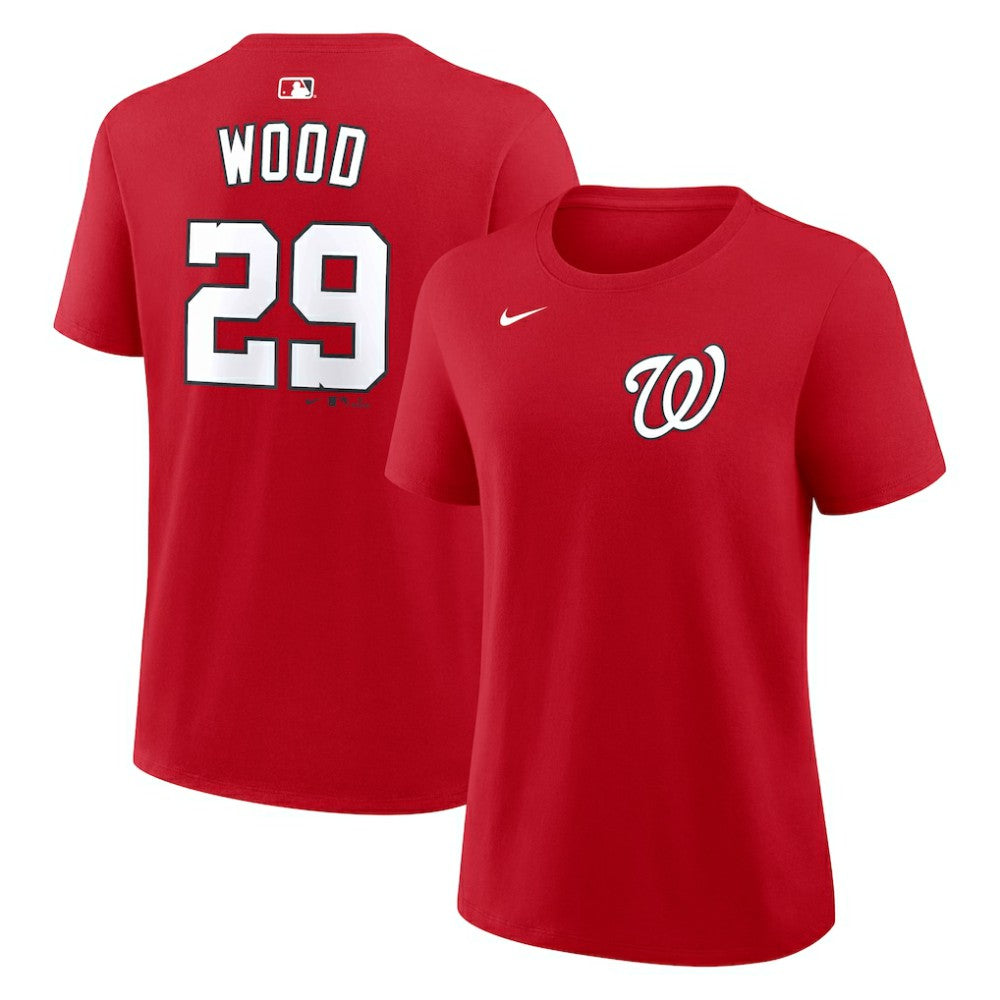 James Wood Washington Nationals Nike Women's Name & Number T-Shirt - Red - Nike Lifestyle