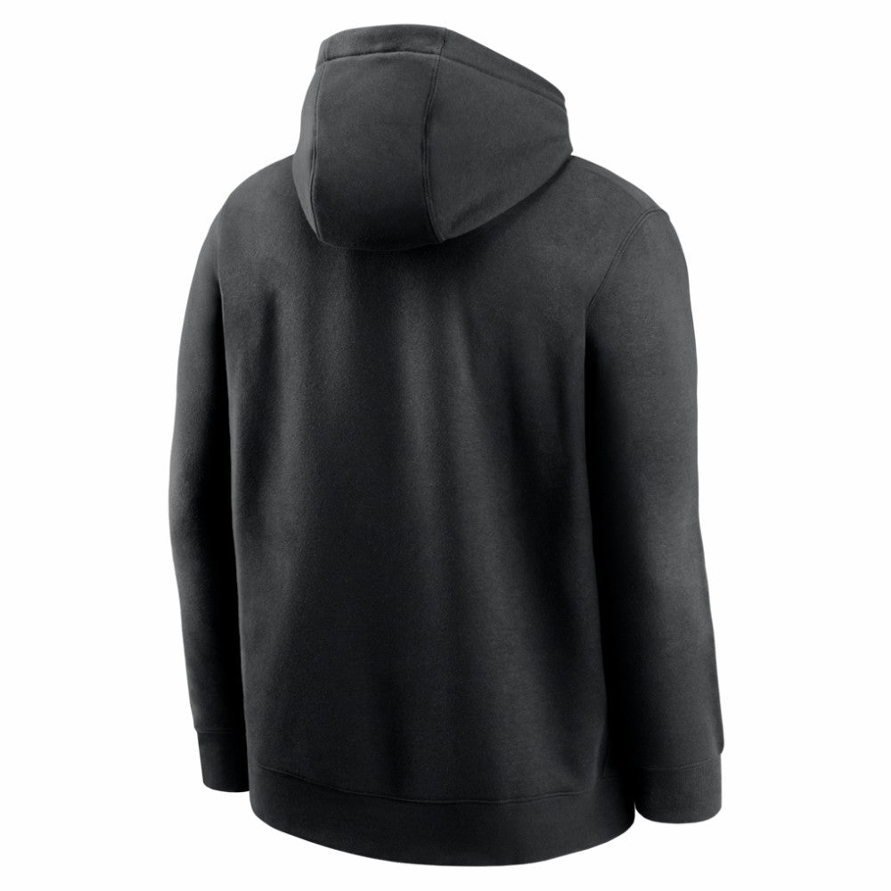 Los Angeles Dodgers Nike Logo Club Fleece Hoodie - Black - Nike Sale