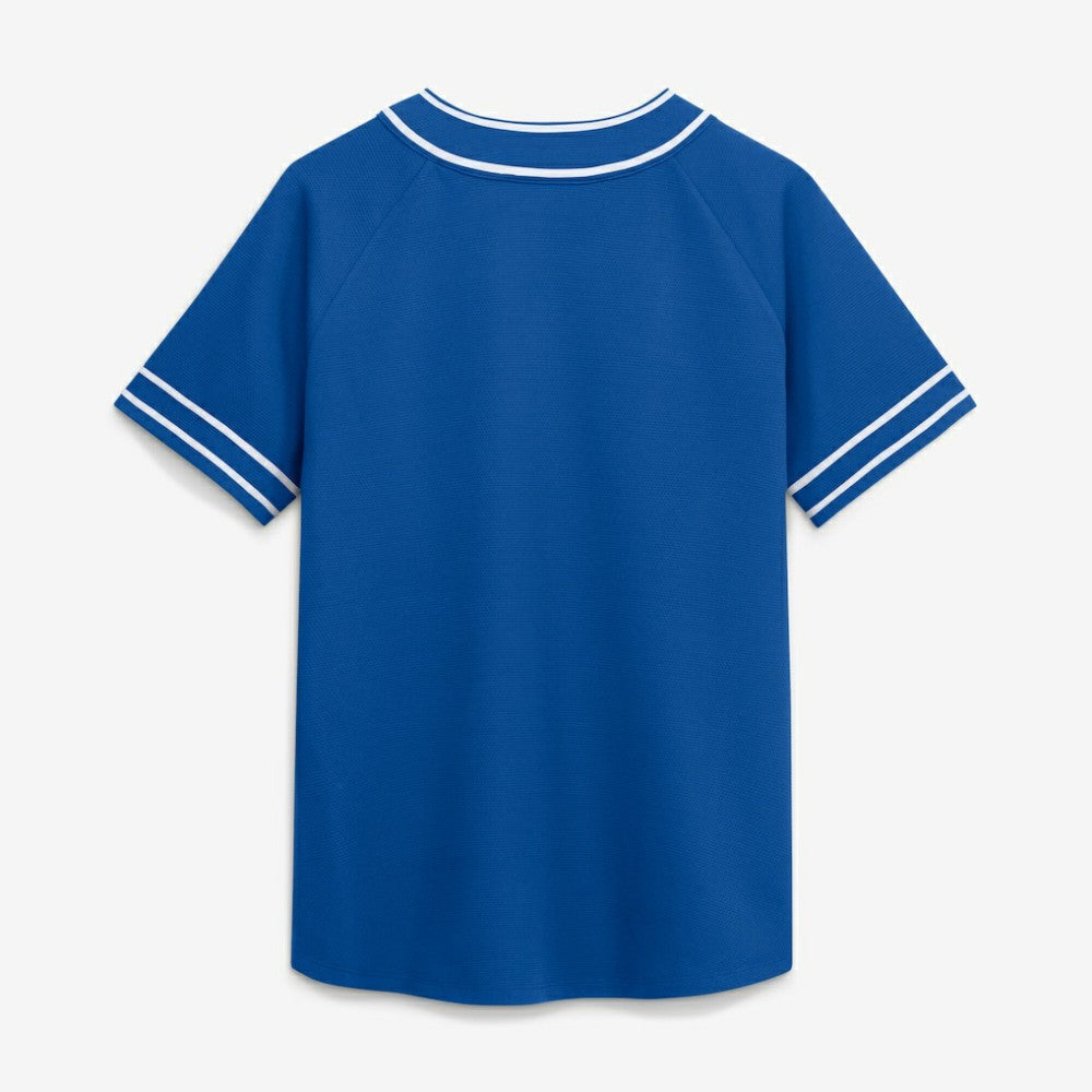 Los Angeles Dodgers Fanatics Women's Diva Race Ahead Raglan V-Neck T-Shirt - Royal - Fanatics Sale