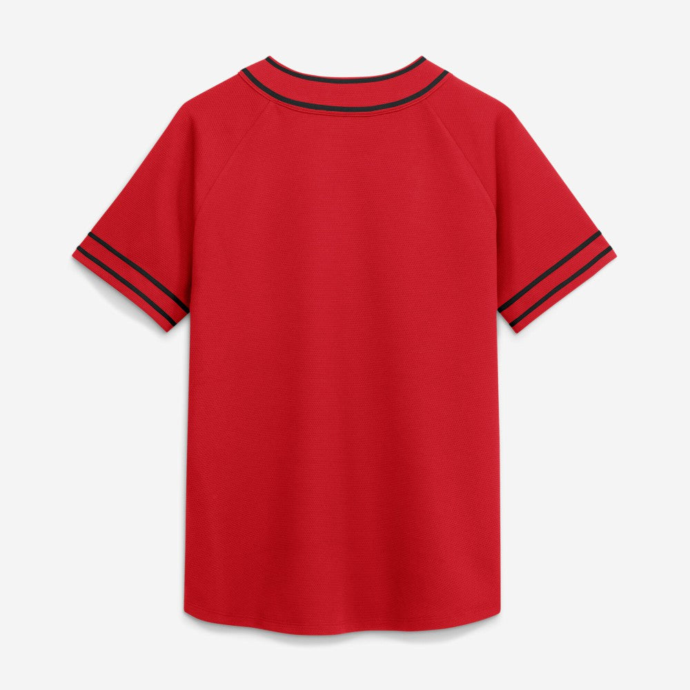 Cincinnati Reds Fanatics Women's Diva Race Ahead Raglan V-Neck T-Shirt - Red - Fanatics Discount