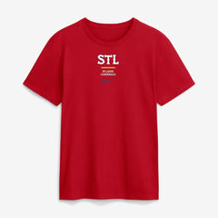 St. Louis Cardinals Nike City Connect 2-Hit T-Shirt - Red - Nike Online