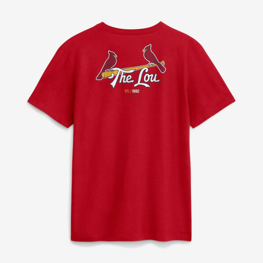 St. Louis Cardinals Nike City Connect 2-Hit T-Shirt - Red - Nike Online