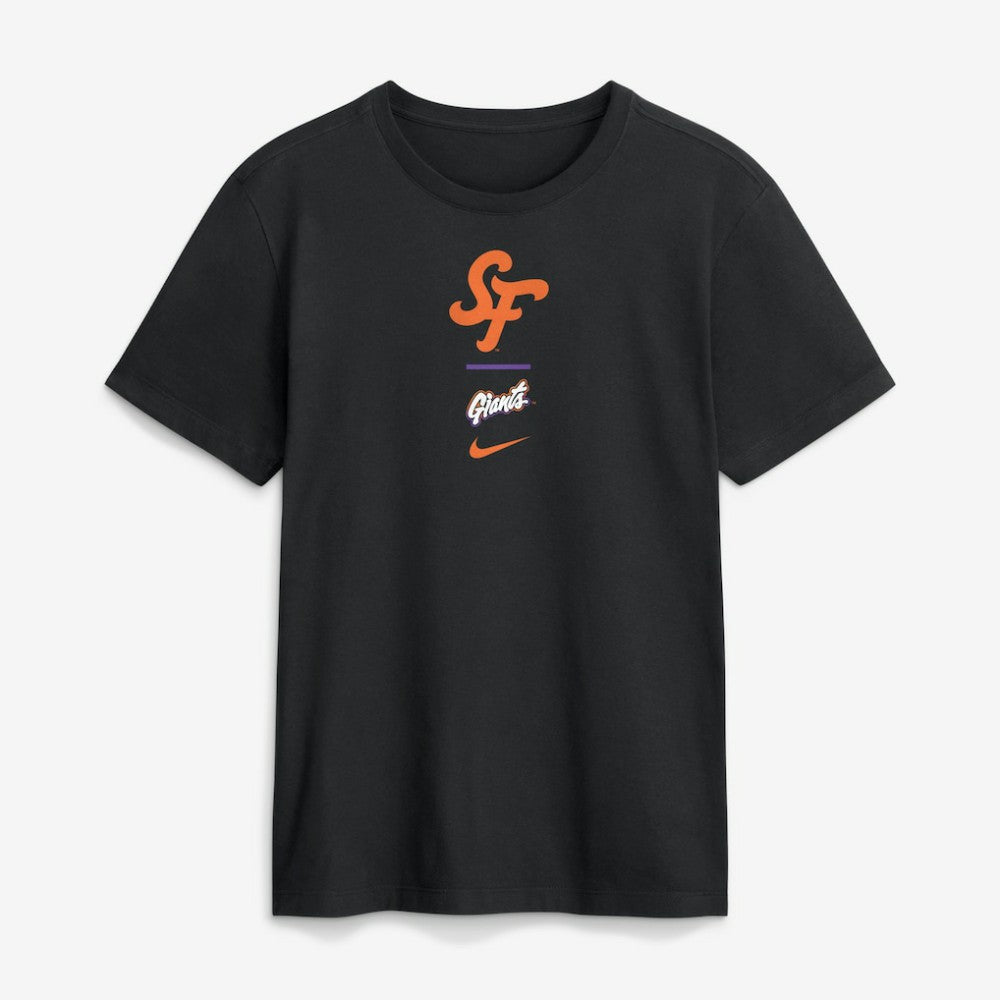 San Francisco Giants Nike City Connect 2-Hit T-Shirt - Black - Nike Online