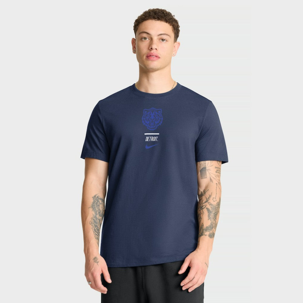 Detroit Tigers Nike City Connect 2-Hit T-Shirt - Navy - Nike Sale
