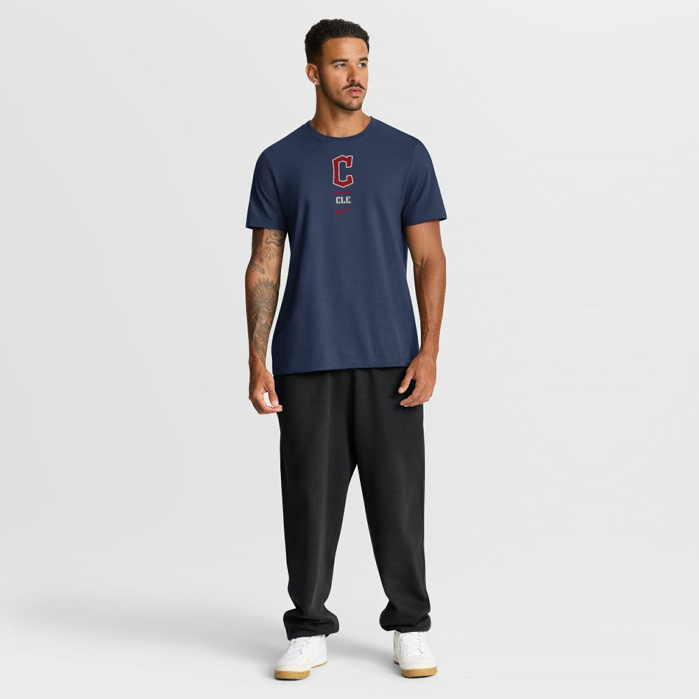 Cleveland Guardians Nike City Connect 2-Hit T-Shirt - Navy - Nike Discount