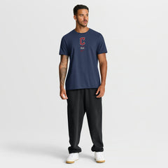 Cleveland Guardians Nike City Connect 2-Hit T-Shirt - Navy - Nike Discount