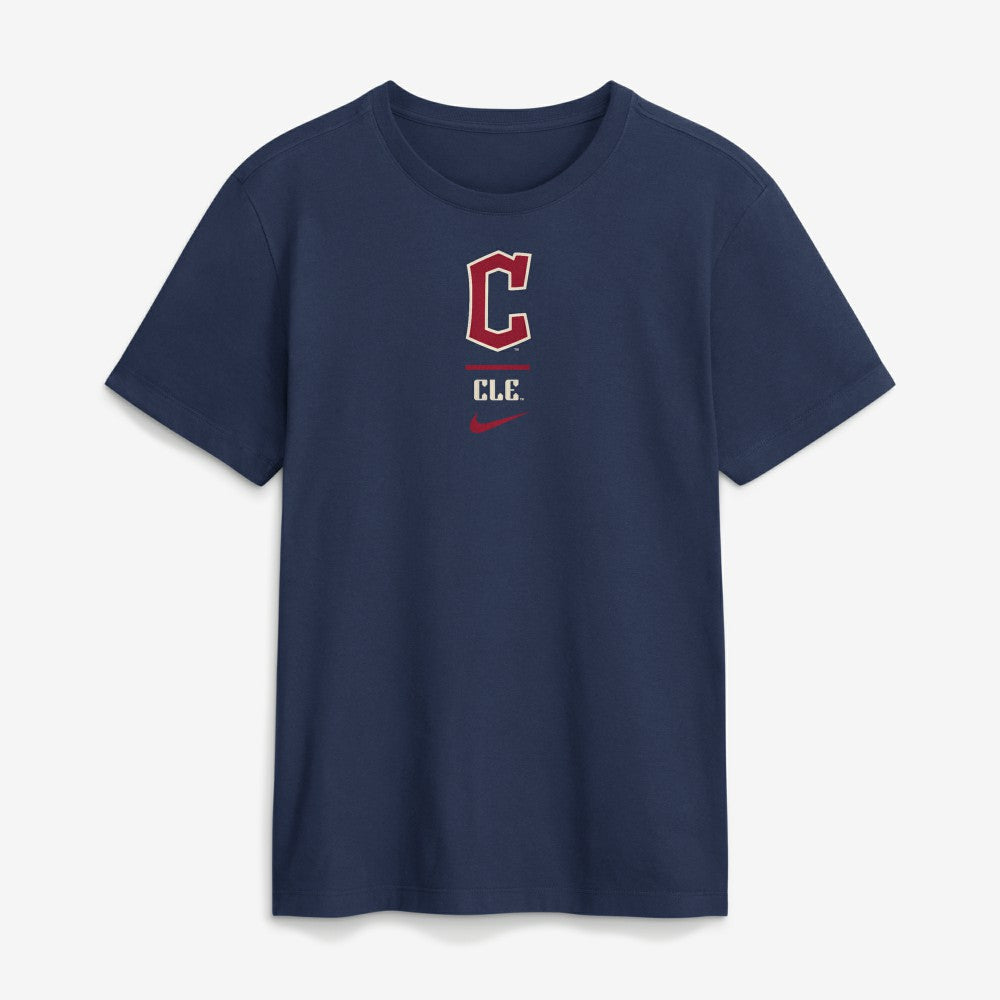 Cleveland Guardians Nike City Connect 2-Hit T-Shirt - Navy - Nike Discount