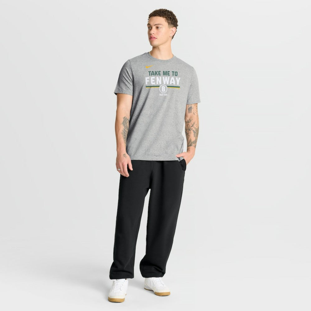 Boston Red Sox Nike City Connect Stacked T-Shirt - Gray - Nike Sale