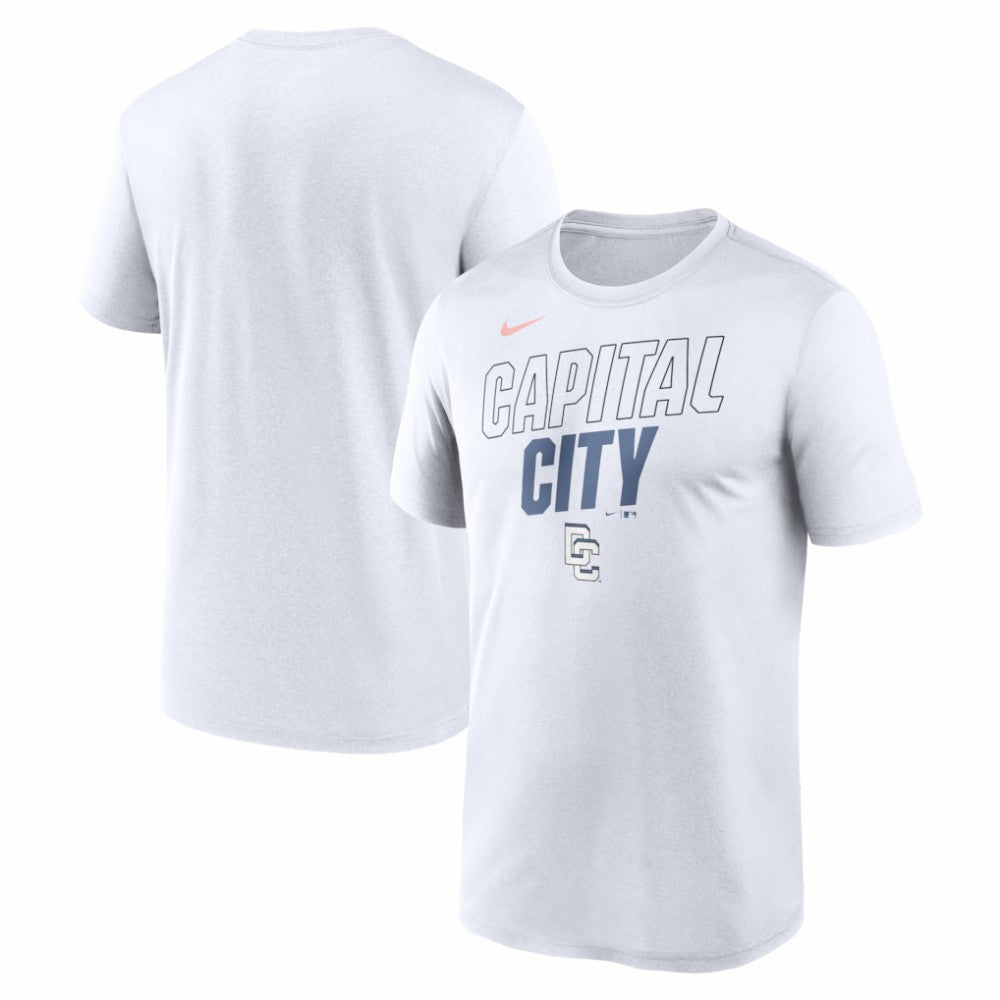 Washington Nationals Nike 2026 City Connect Team Phrase Script Dri-FIT T-Shirt - White - Nike Lifestyle