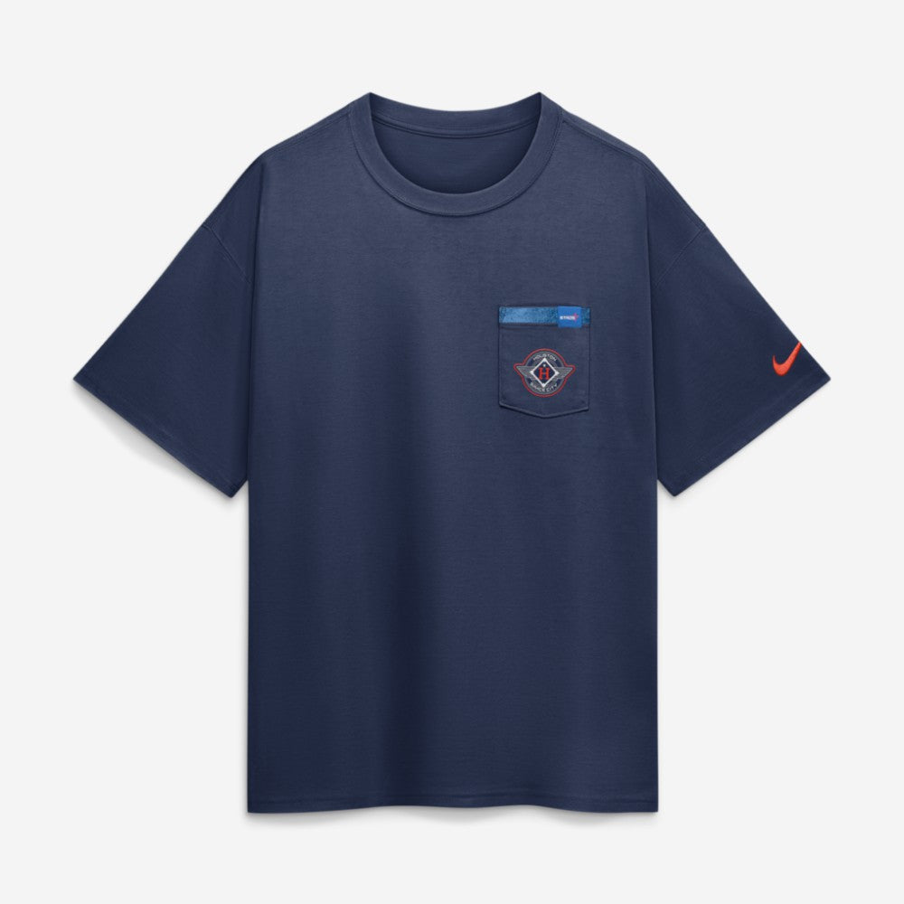 Houston Astros Nike City Connect 2-Hit Max90 Pocket T-Shirt - Navy - Nike Lifestyle